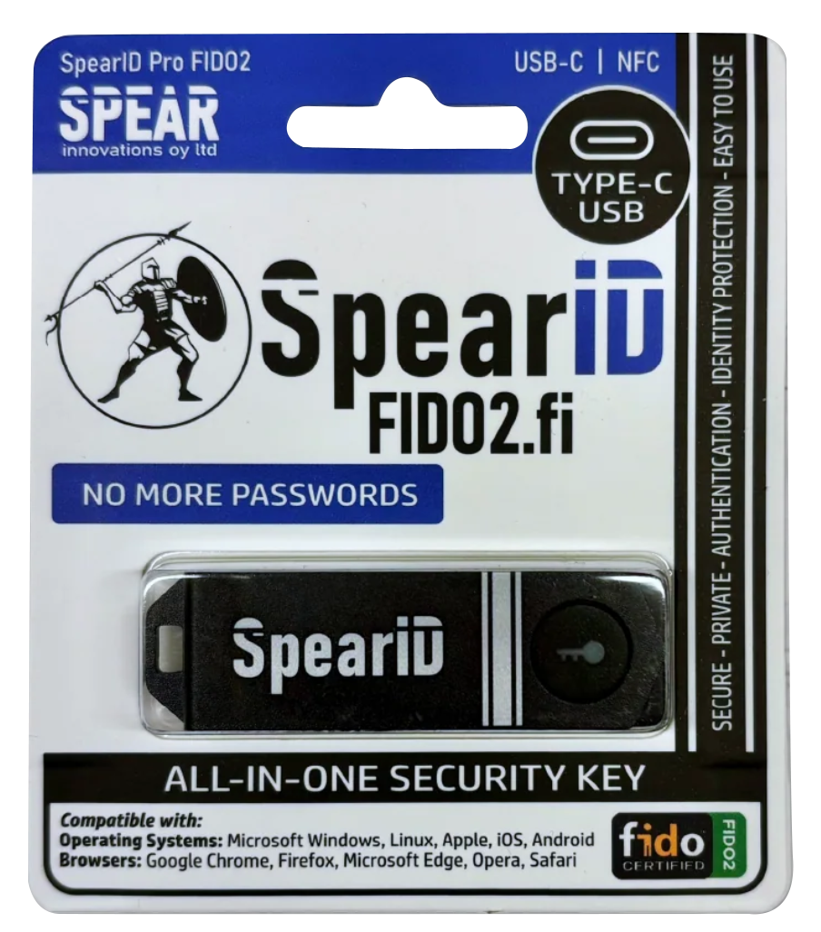 SpearID Fido2 USB-C